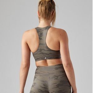 Glyder Warrior Bra - moss green